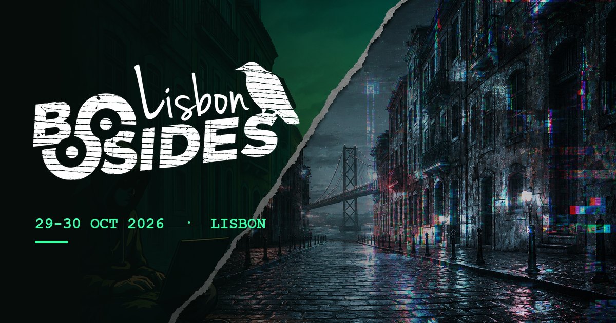 BSidesLisbon2026 — image from the organizer